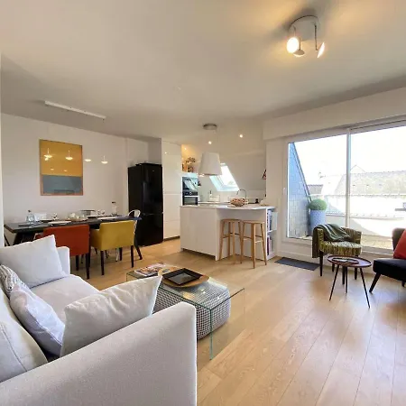 Apartamento Moderne 3 Avec Terrasse Et Parking Au Centre De La Baule, Proche - Fr-1-245-147